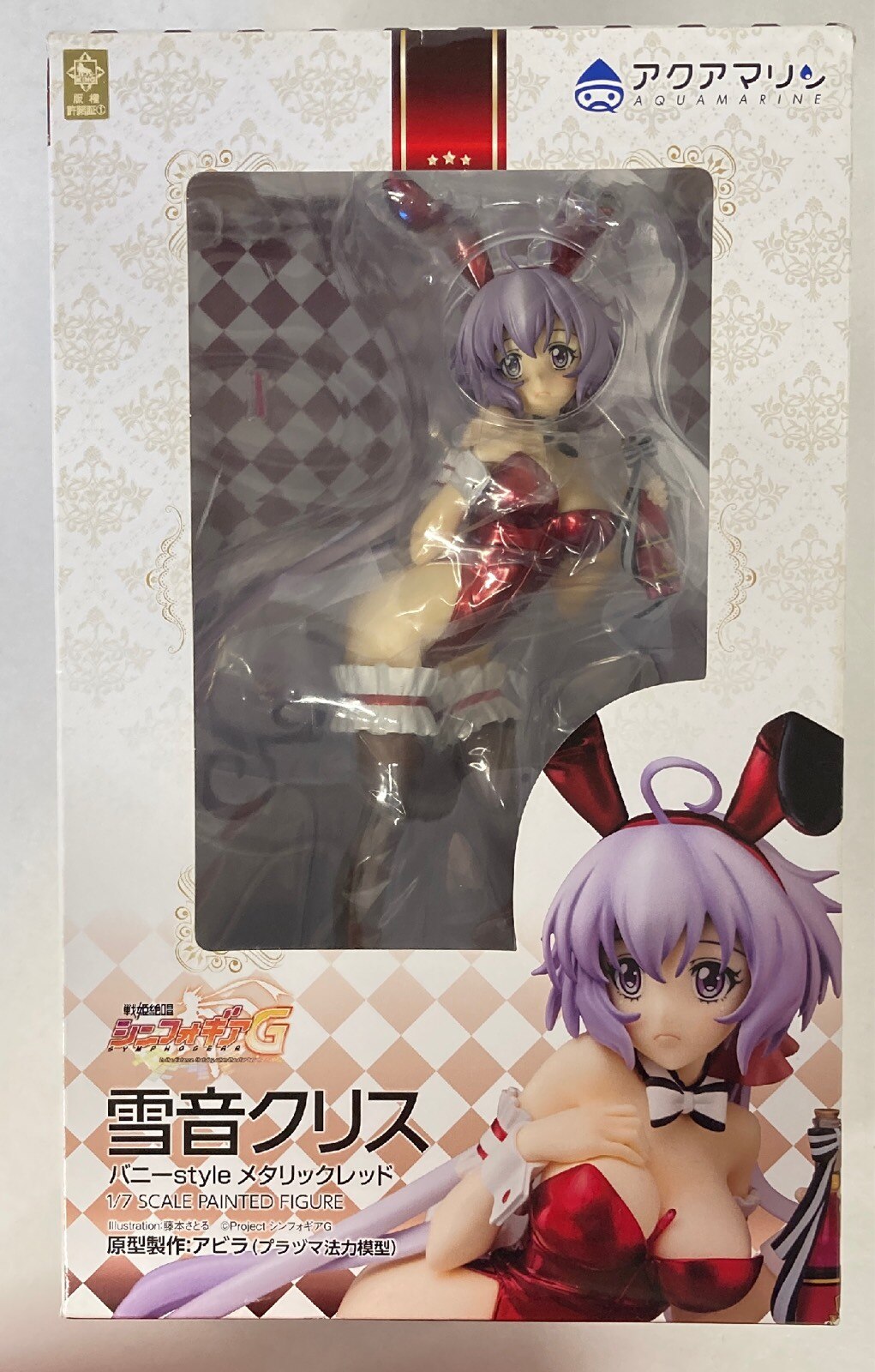 1円～ アクアマリン 1/7 戦姫絶唱シンフォギアG 雪音クリス バニー 