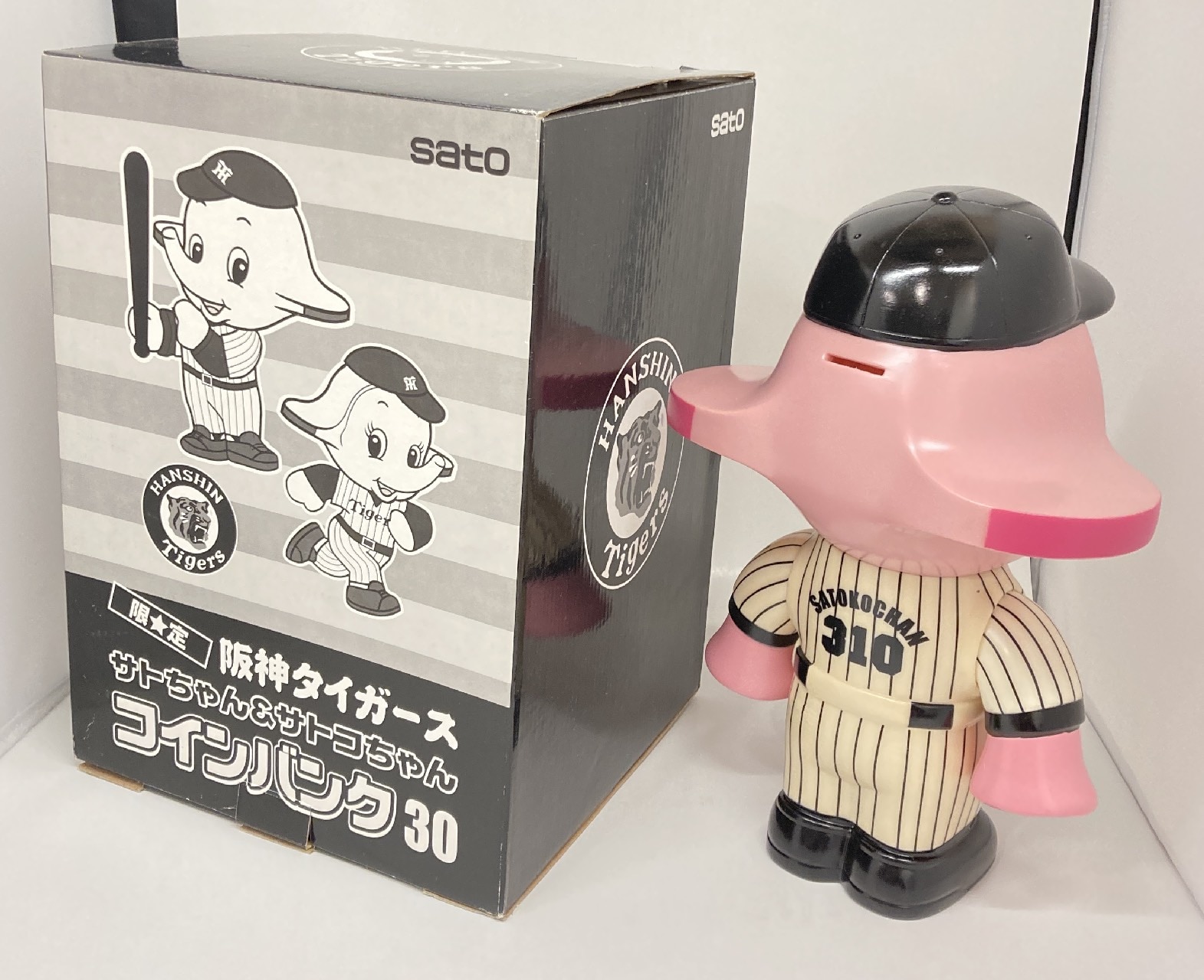 阪神タイガース 佐藤製薬 サトコちゃん 30cm コインバンク