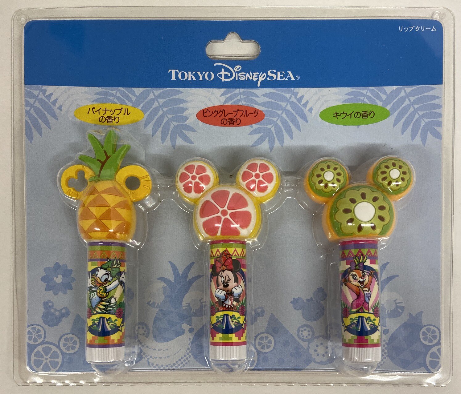 東京ディズニーシー リップクリーム 3種 Disney S Summer Festival 15 Minnie S Tropical Splash 15 まんだらけ Mandarake