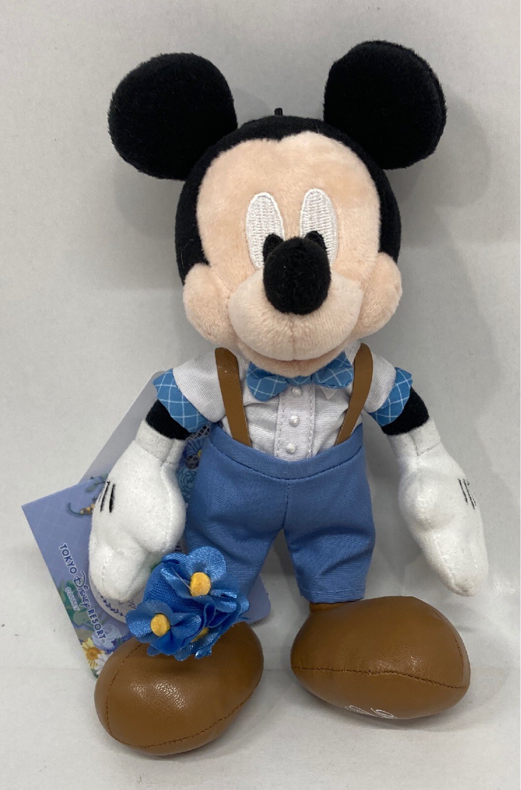 東京ディズニーリゾート ぬいぐるみバッジ ミッキー 青 ガーベラ Disney Blue Ever After 21 まんだらけ Mandarake