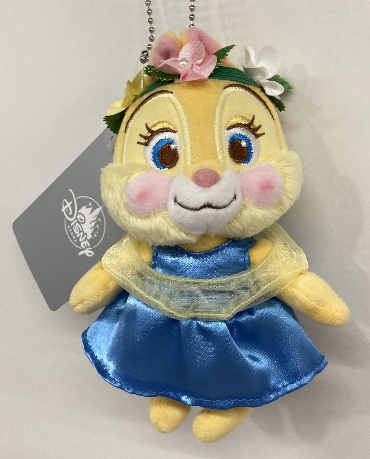 ディズニーストア プラッシュキーチェーン クラリス 青ドレス 花 まんだらけ Mandarake