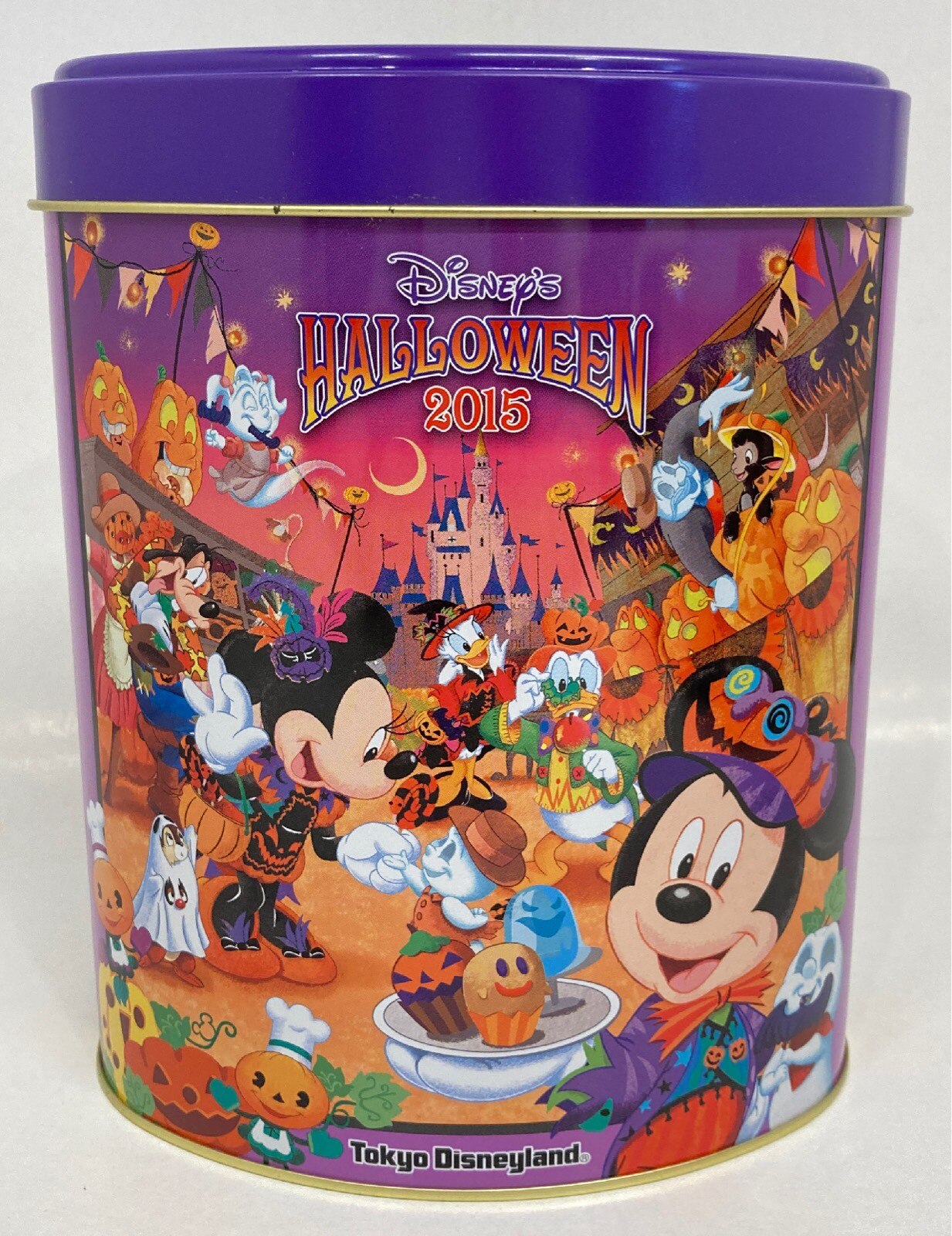 東京ディズニーリゾート お菓子缶 チョコレートクランチ Disney S ハッピーハロウィーンハーベスト ウェルカムトゥザヴィランズワールド 15 缶のみ まんだらけ Mandarake