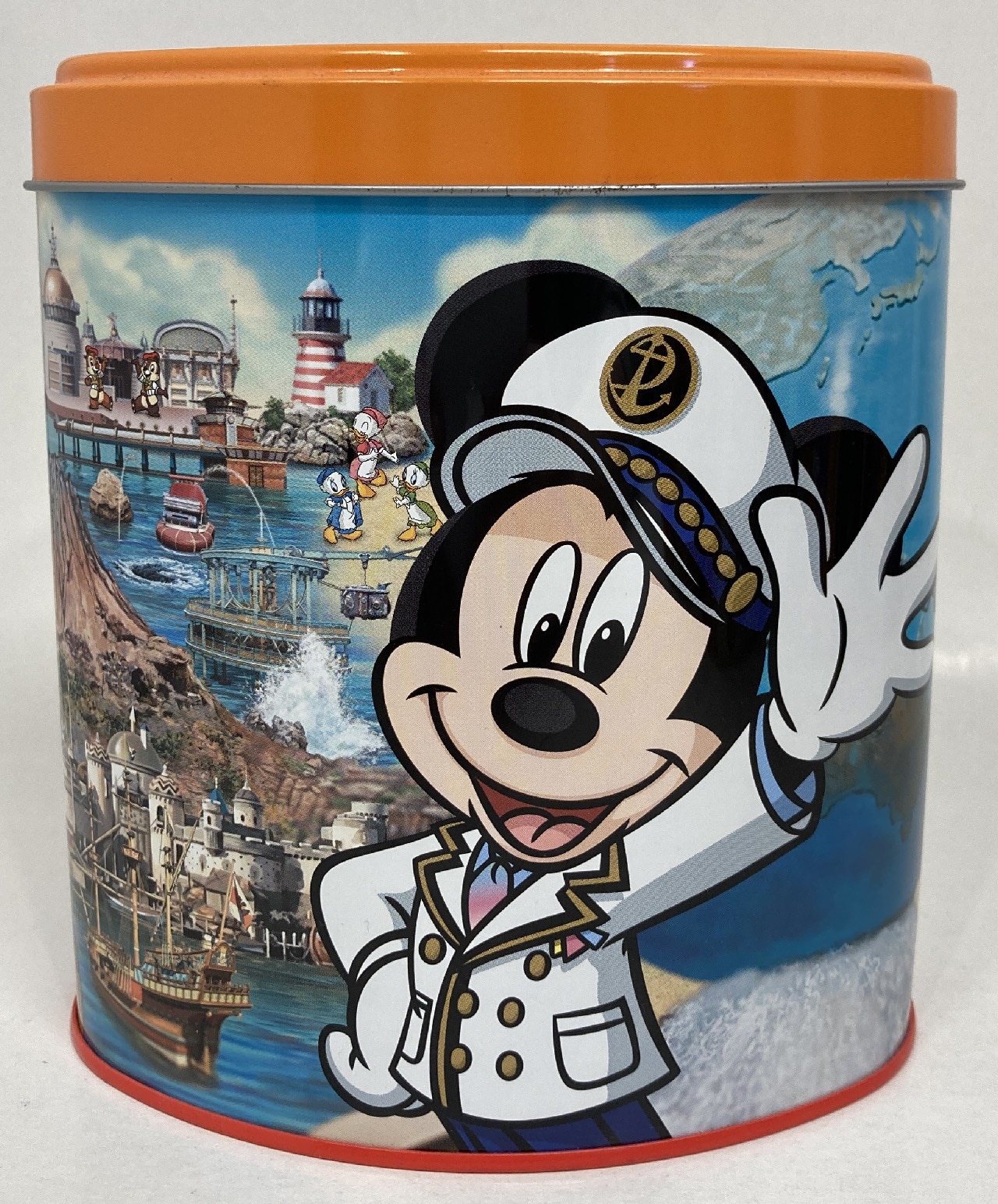 東京ディズニーシー お菓子缶 チョコレートクランチ ディレクターコスチューム Disney Sea 缶のみ まんだらけ Mandarake