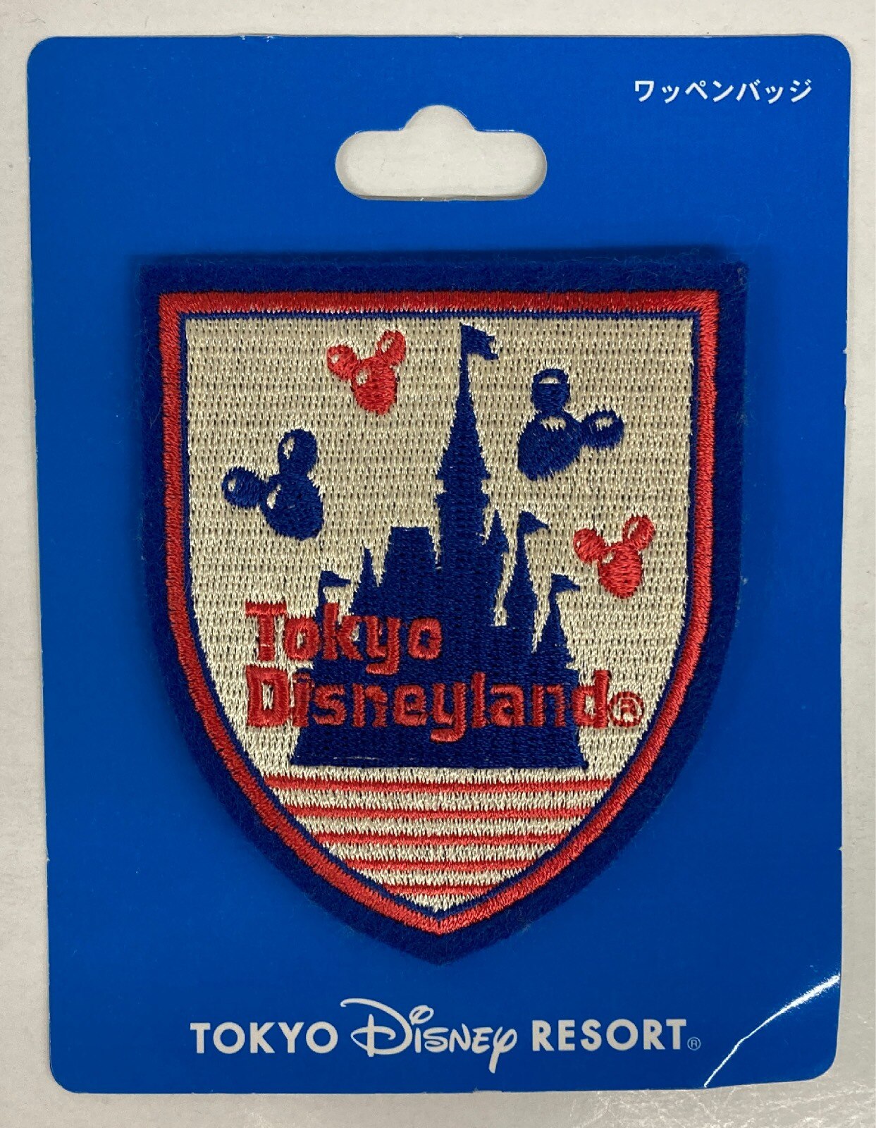 新品未開封◇Tokyo Disneyland ワッペンオリジナルエムブレム