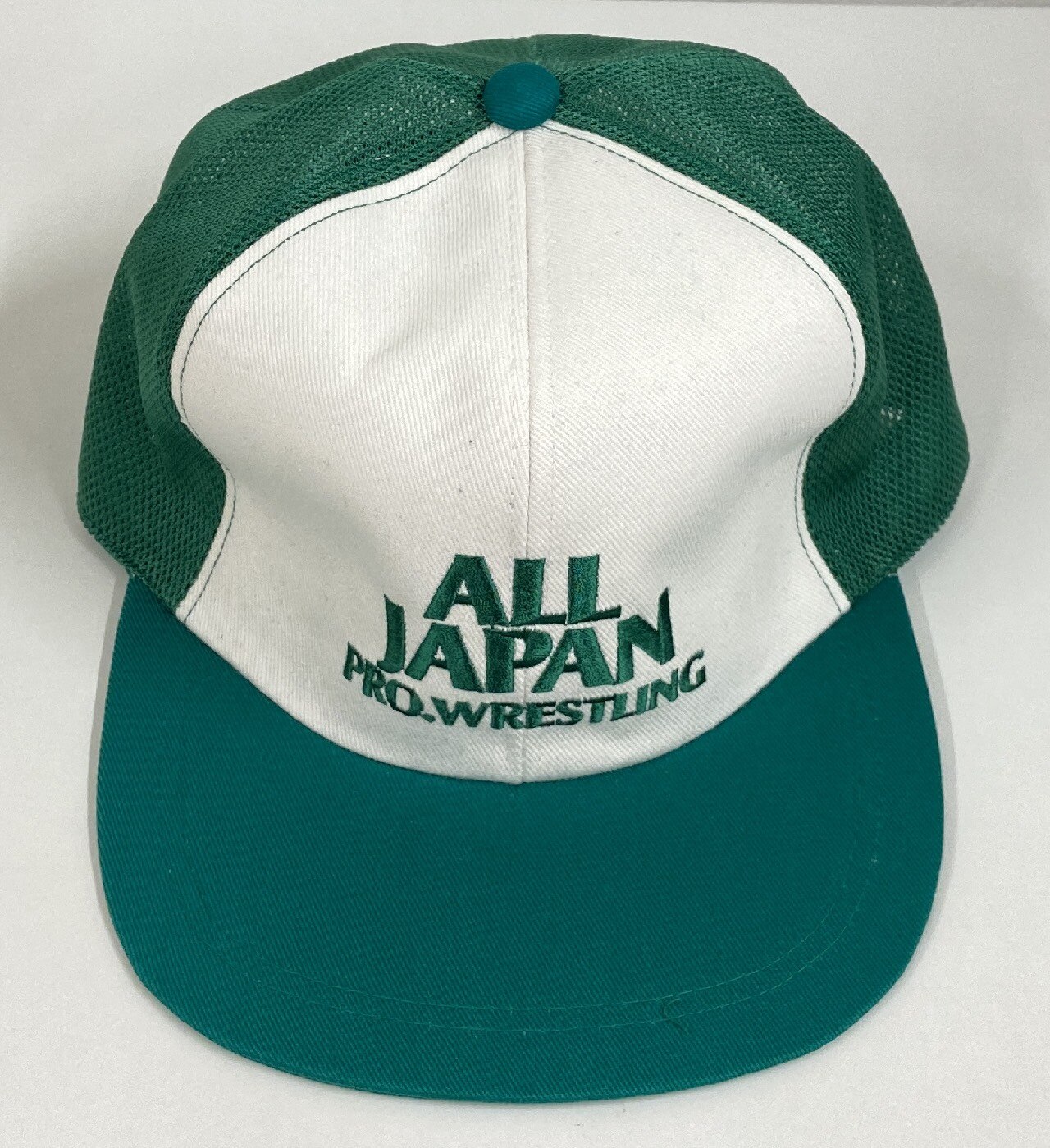 全日本プロレス メッシュキャップ ロゴ緑 All Japan Pro Wrestling まんだらけ Mandarake