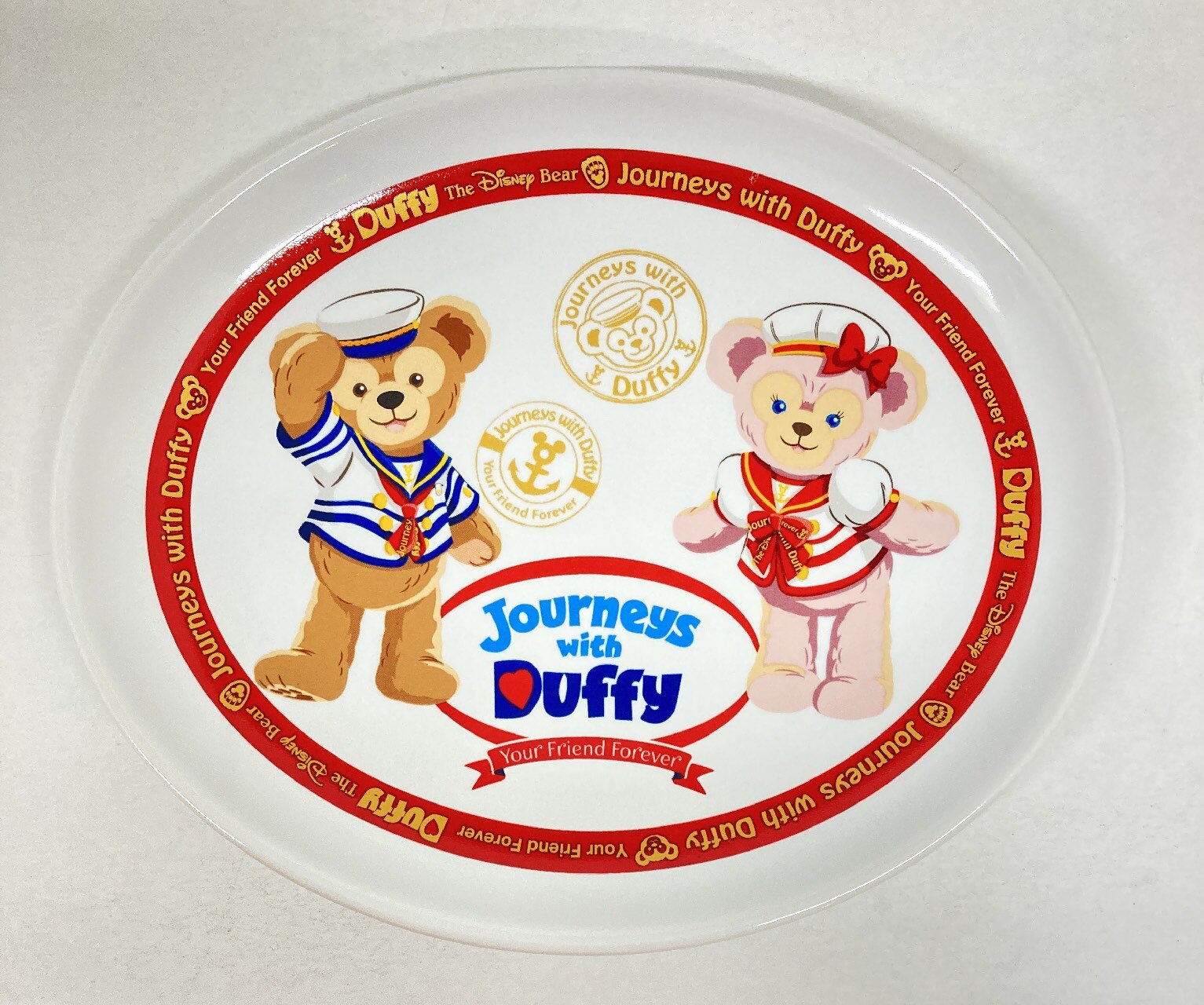 東京ディズニーシー スーベニアプレート ダッフィー シェリーメイ Journeys With Duffy 15 まんだらけ Mandarake
