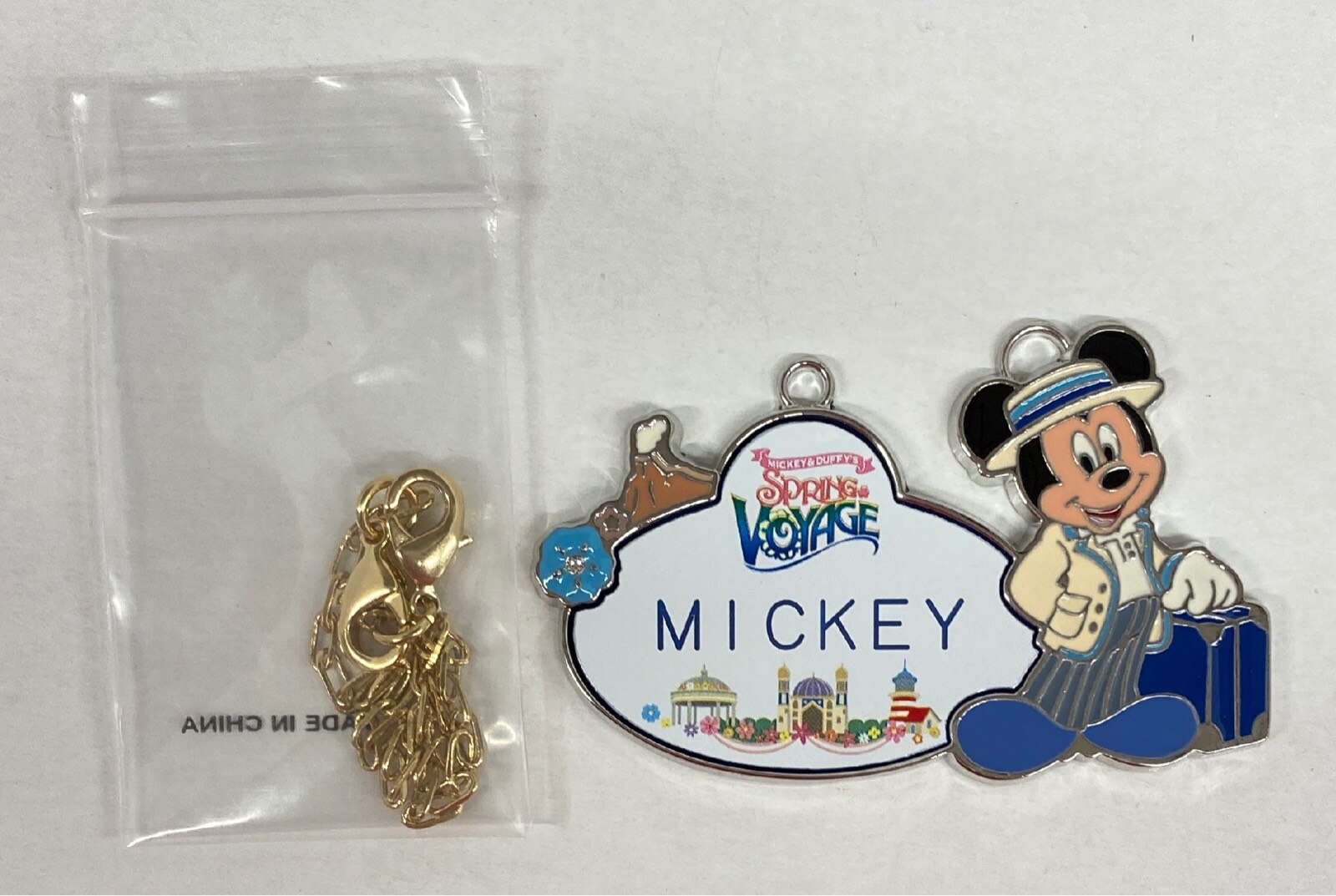 東京ディズニーシー オリジナルネームタグ ミッキー Spring Voyage ロストリバーアウトフィッター まんだらけ Mandarake