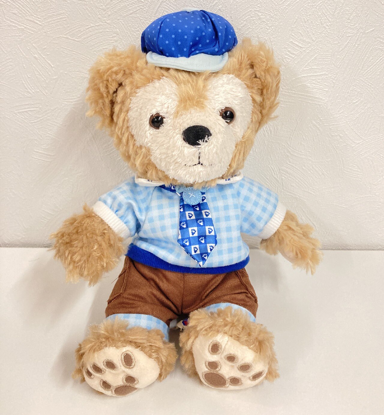 上海ディズニーリゾート Plush ダッフィー 水色チェックシャツ 茶パンツ 足跡ネクタイ バレンタイン Shdl まんだらけ Mandarake 上海ディズニーリゾート Plush ダッフィー 水色チェックシャツ 茶パンツ 足跡ネクタイ バレンタイン Shdl まんだらけ Mandarake