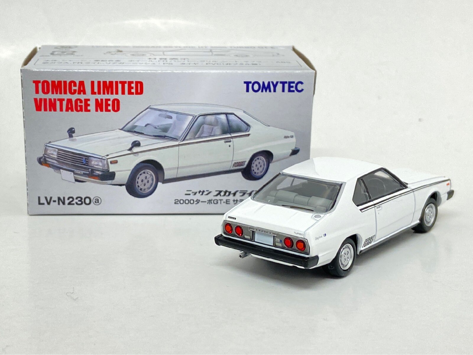 Tomica Limited Vintage NEO LV-N230a NISSAN SKYLINE HT 2000 TURBO GT-E 81 TOMYTEC 