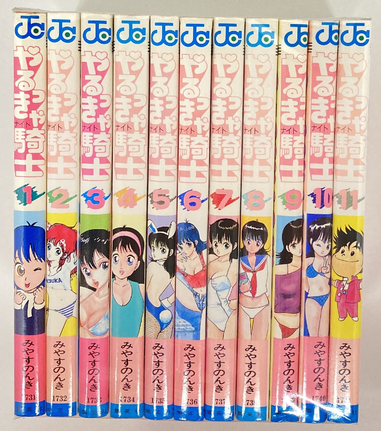 集英社 ジャンプコミックス みやすのんき やるっきゃ騎士 全11巻 再版セット まんだらけ Mandarake