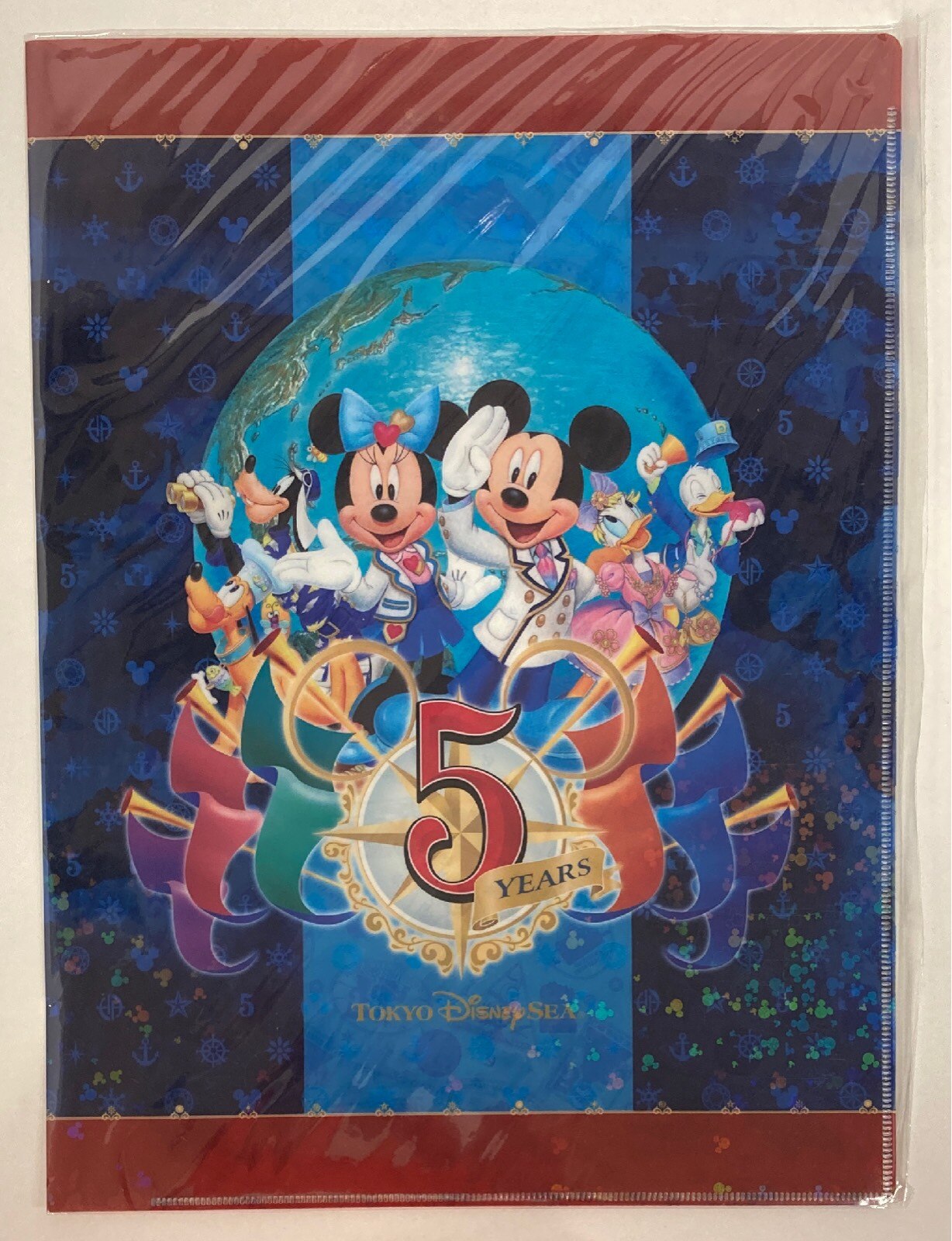 東京ディズニーシー クリアホルダー ディレクターコスチューム Tds5周年 オーバー ザ ウェイブ 5周年 まんだらけ Mandarake