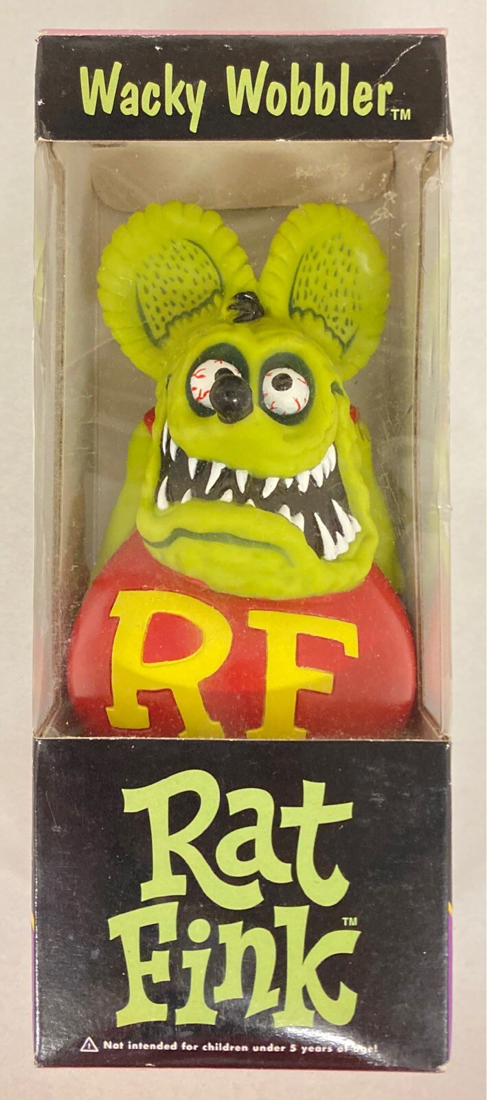 Funko WACKYWOBBLER ラットフィンク (グリーン/赤服/黄RF