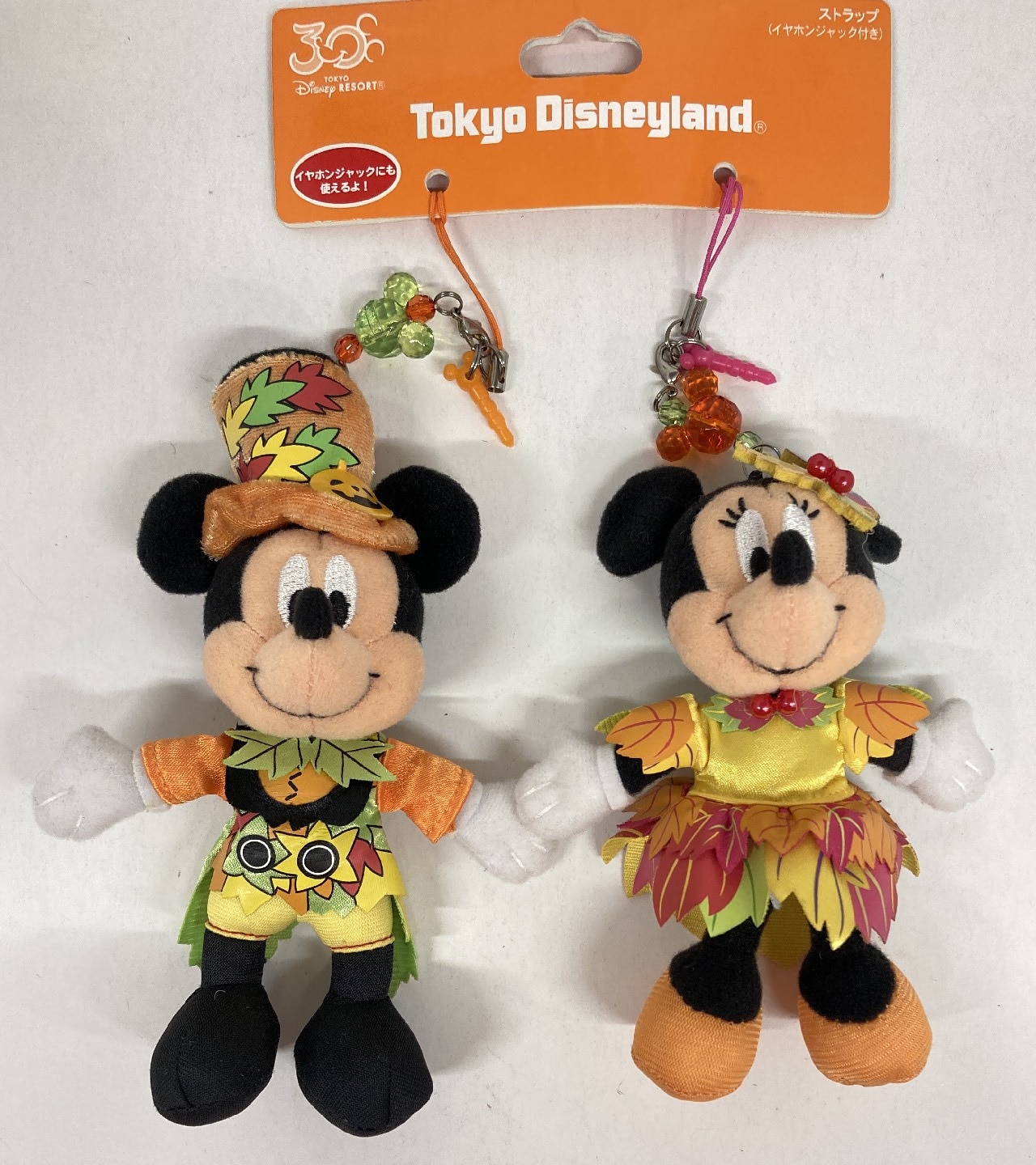 東京ディズニーランド ストラップ イヤホンジャック付き ミッキー ミニー Disney S Halloween Happy Halloween Harvest 13 まんだらけ Mandarake