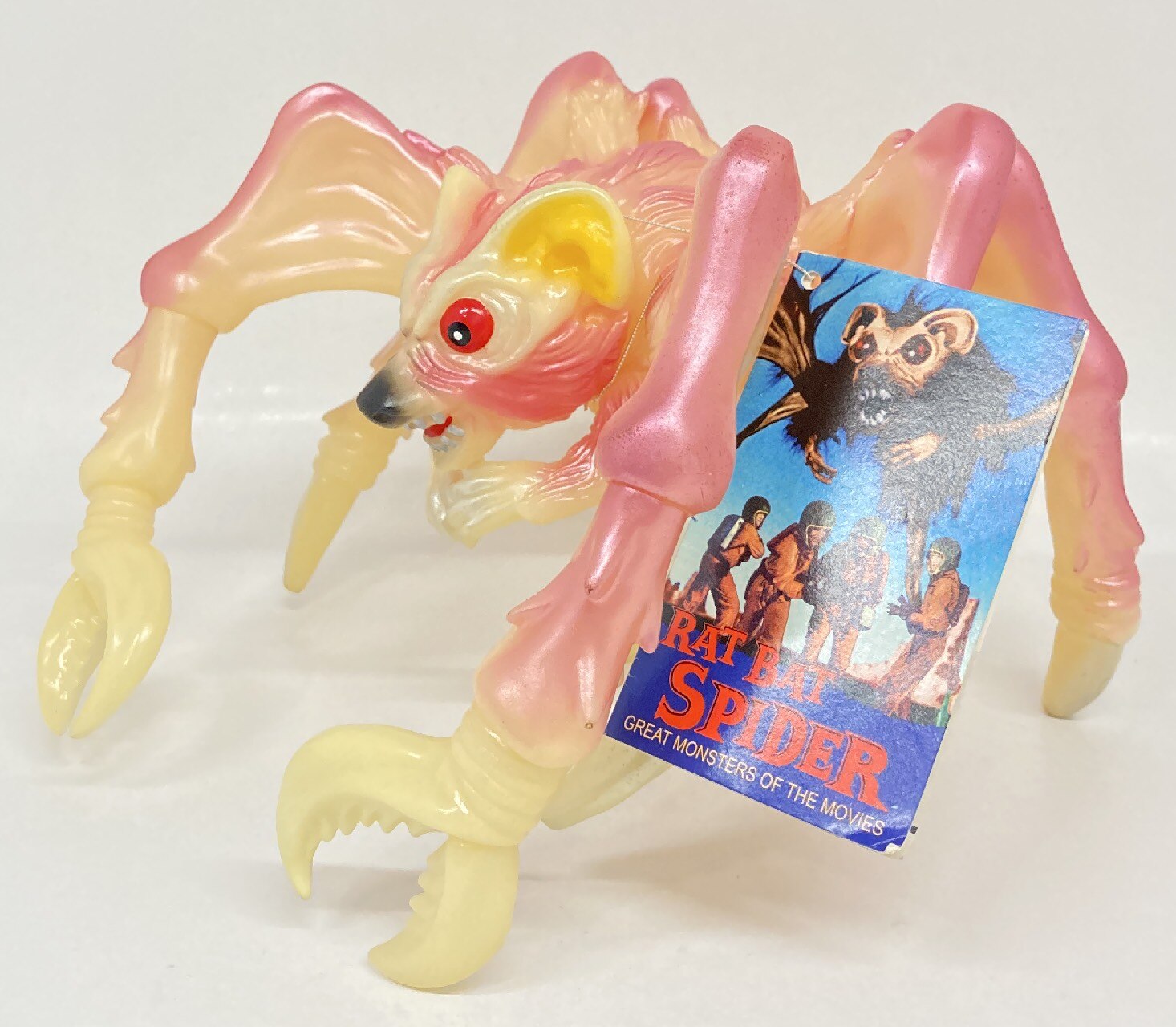 全国無料人気】 蓄光 ラットバットスパイダー ソフビ jQ0ud
