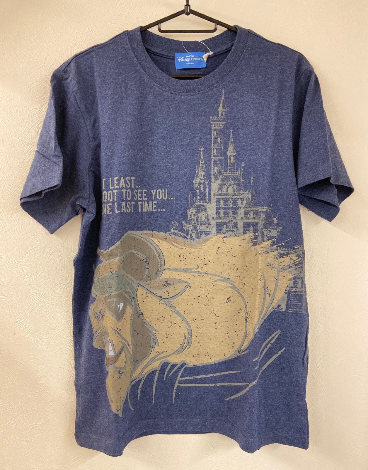 東京ディズニーリゾート Tシャツ ビースト ネイビー 美女と野獣 Mサイズ まんだらけ Mandarake