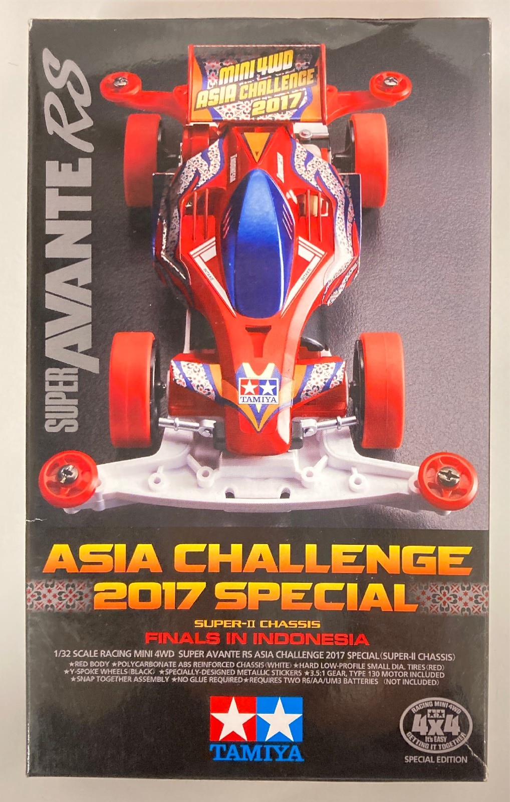 タミヤ ミニ四駆 エアロ アバンテ アジアチャレンジ 2024