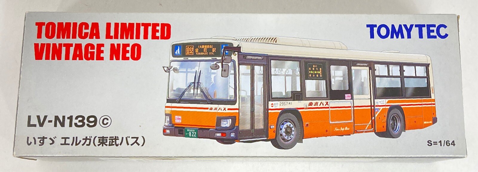 【未使用品】トミカリミテッドヴィンテージ　いすゞエルガ　東武バス