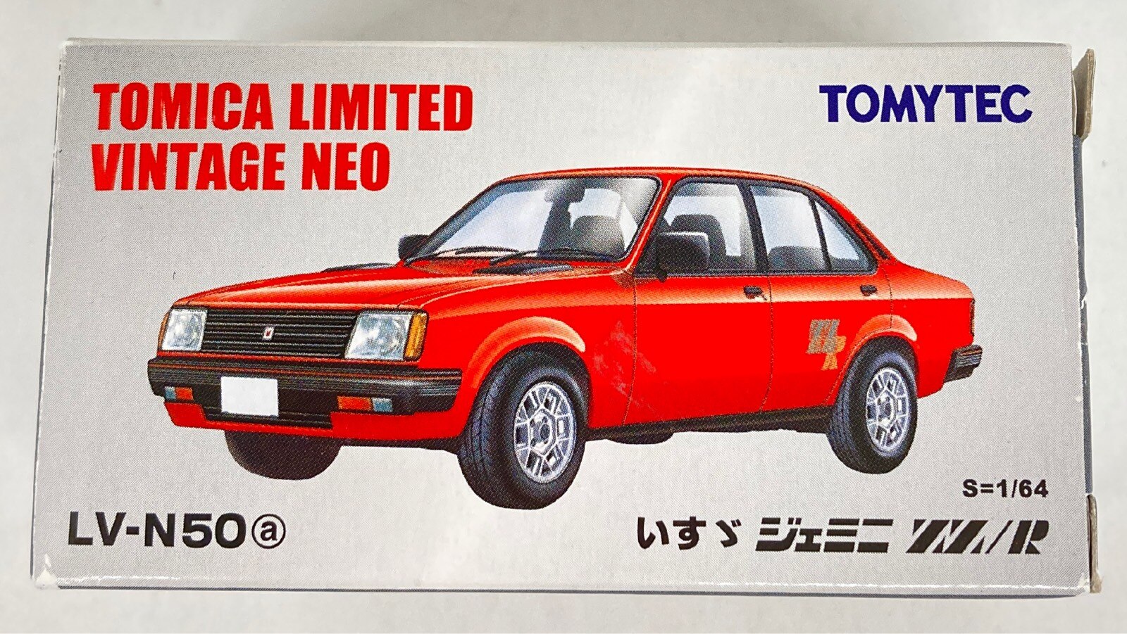 Tomica Neo Isuzu Gemini C/C LV-N23a Red 5th Anniversary Rare