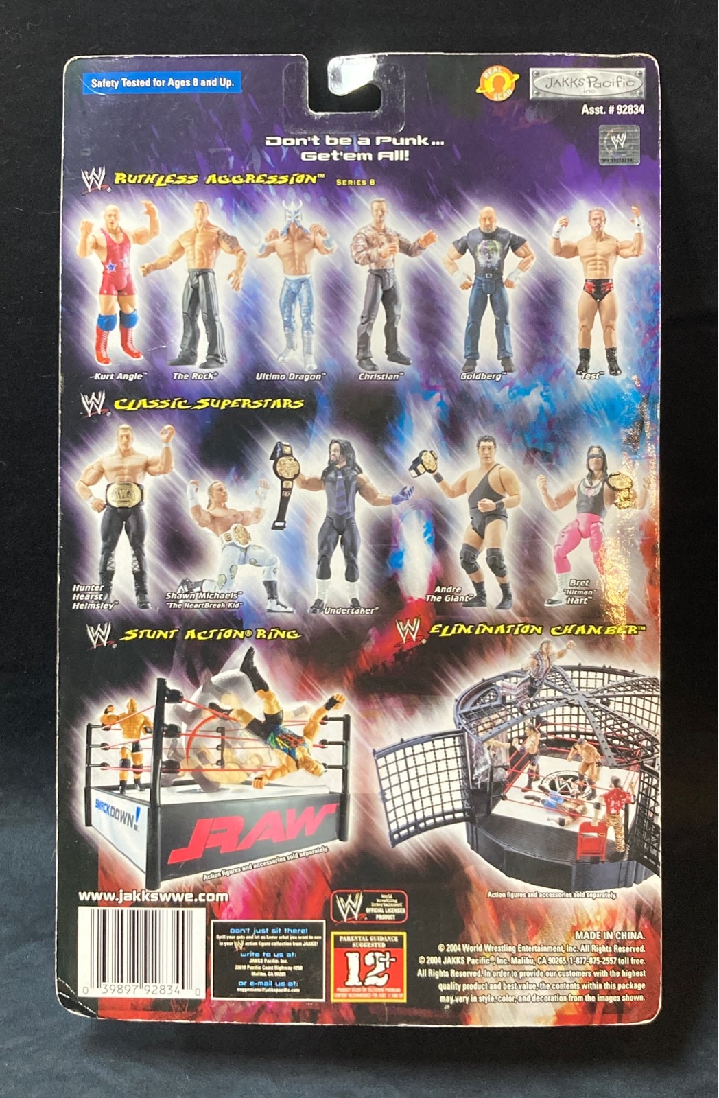 Wwf jakks clearance mini ring