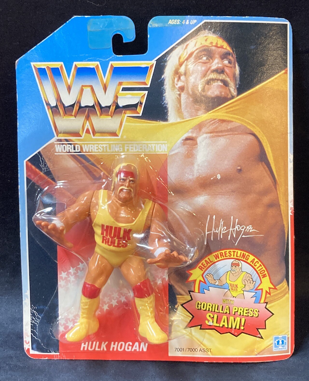Hulk hogan sales hasbro figure