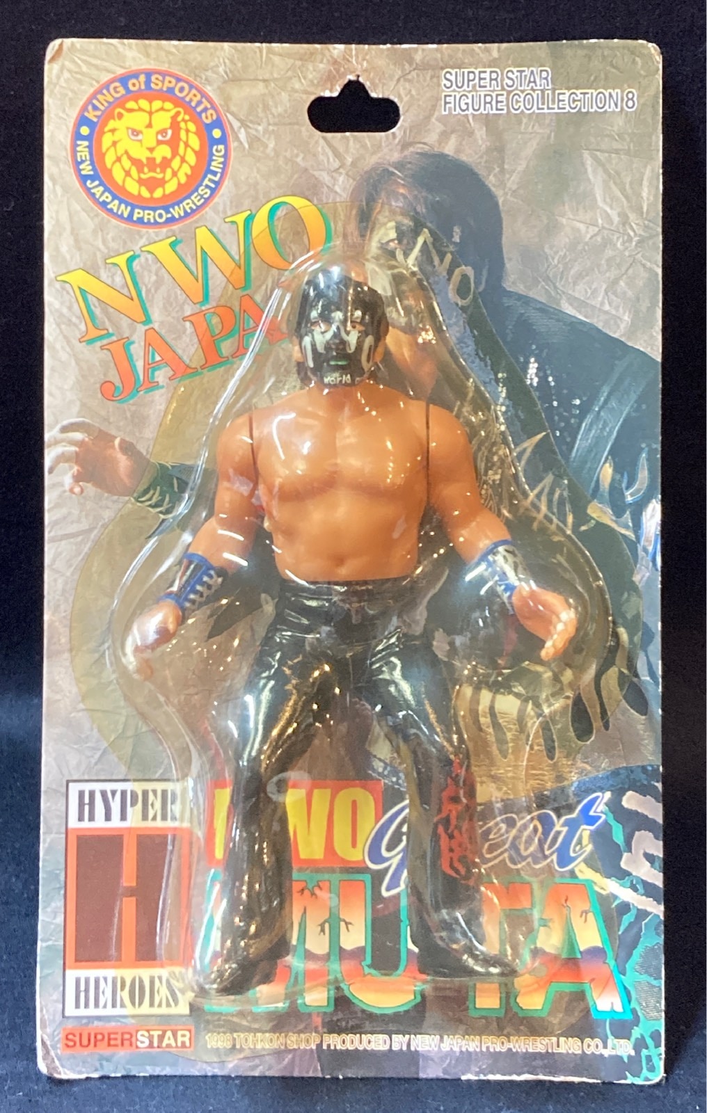 海外並行輸入正規品 新日本プロレス グレート ムタ NWO スーパースターフィギュアコレクション8