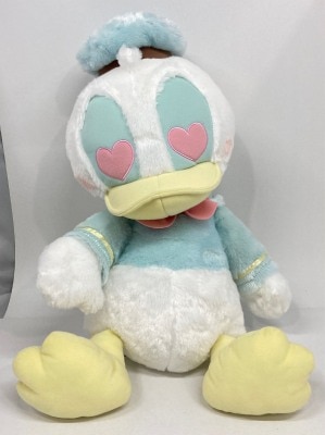 赤いホッペ ギガジャンボパステルカラーハート目ぬいぐるみ