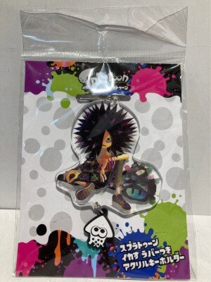 Acrylic Key Holder with squid rubber