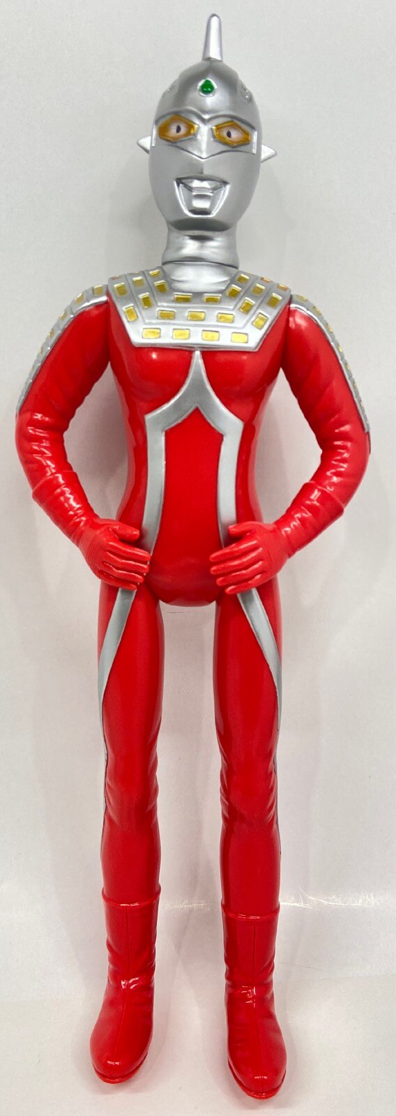 ブルマァク 復刻版怪獣シリーズ ウルトラセブン ジャイアント・ウルトラセブン(赤成型/銀&金塗装)
