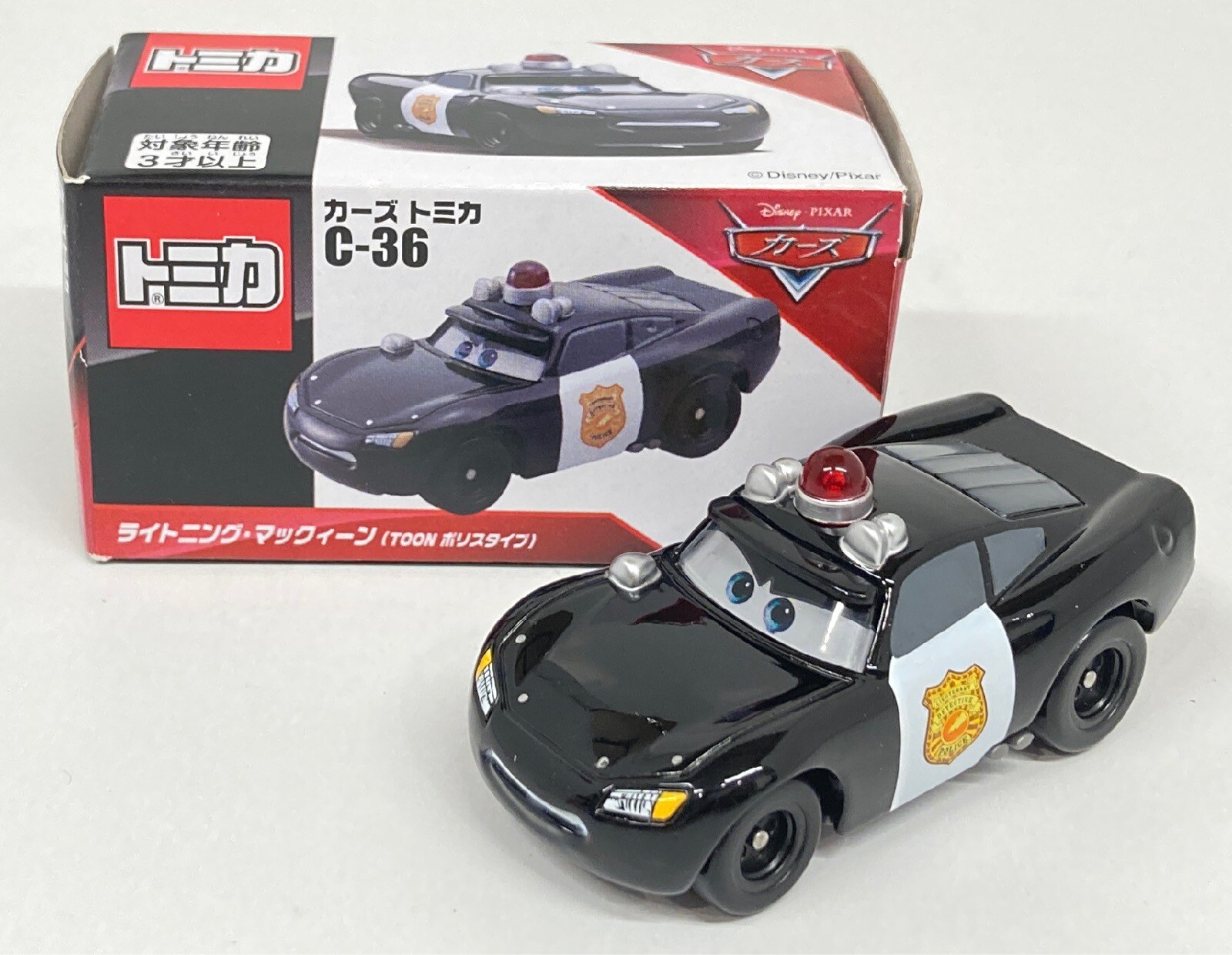 人気新品入荷 タカラトミー カーズ トミカ C 36ライトニング マックィーン Toon ポリスタイプ878円 Sarozambia Com