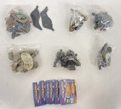 J.Dream Capsule toys Gashapon Mini Refrigerator Collection Part 4 # 1 Metal navy 