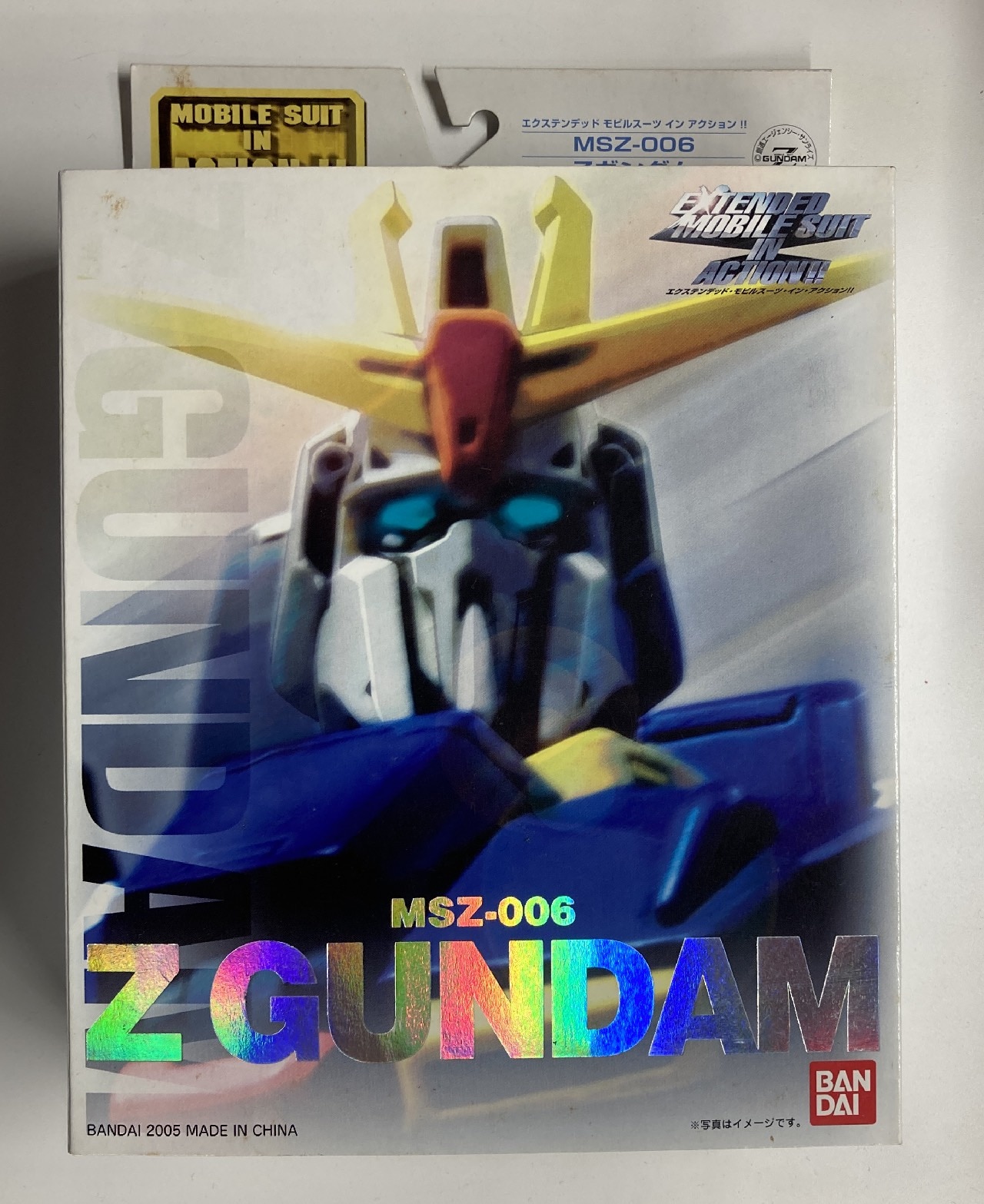 Bandai Extended Mobile Suit Ms In Action Emia Mobile Suit Zeta Gundam Msz 006 Z Gundam Mandarake Online Shop