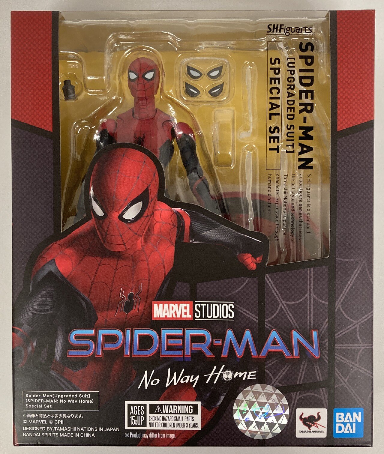 Bandai Spirits S H Figuarts Spider Man No Way Home スパイダーマン アップグレードスーツ スパイダーマン ノー ウェイ ホーム スペシャルセット まんだらけ Mandarake