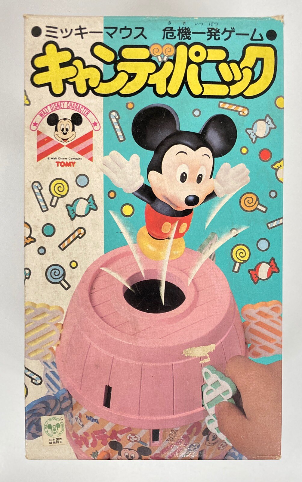 日/祝も発送 TOMYミッキーマウス 危機一発ゲーム キャンディパニック