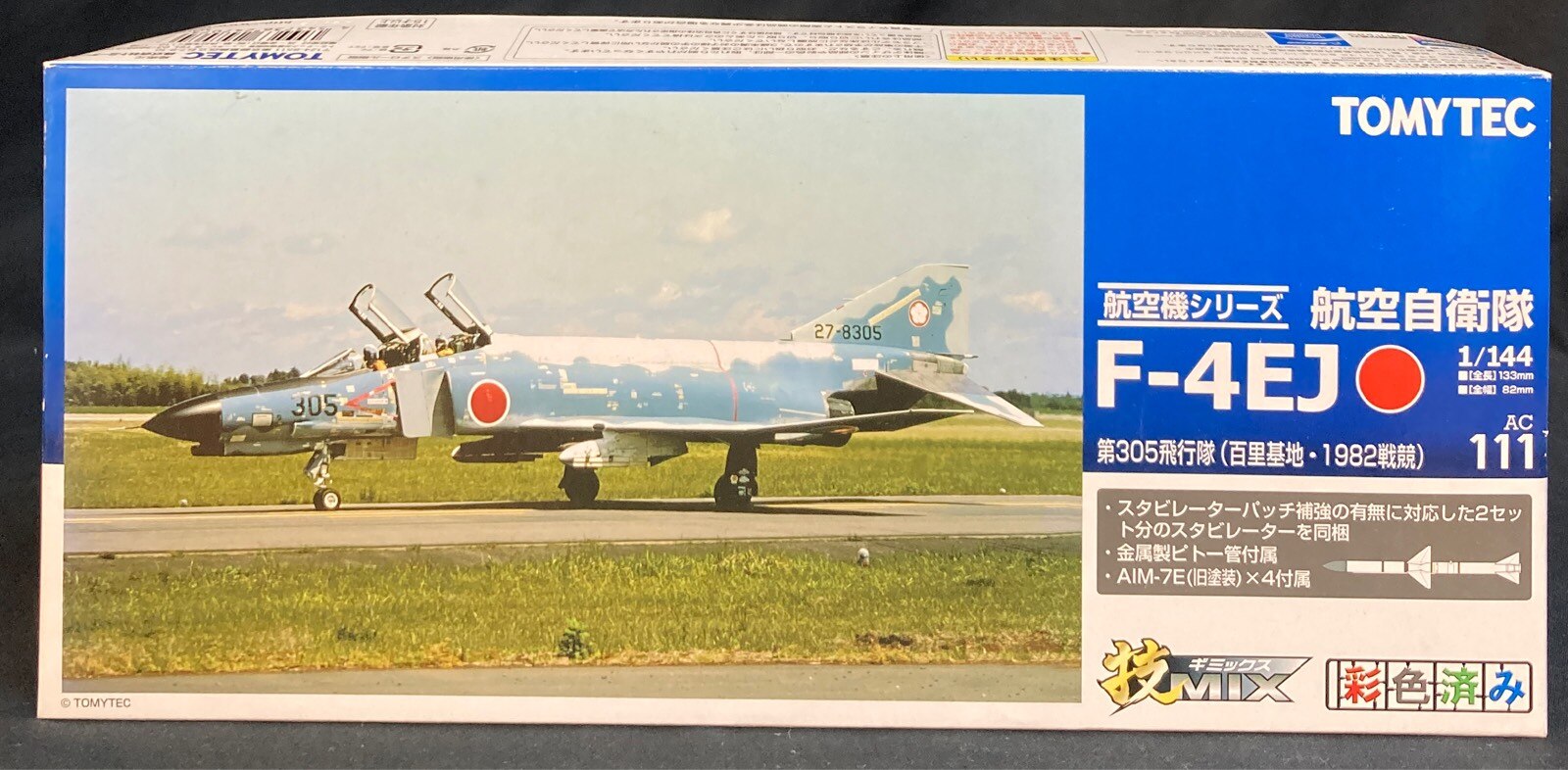 豪華 技MIX F-4EJ改 第305飛行隊 百里基地•1982 AC111