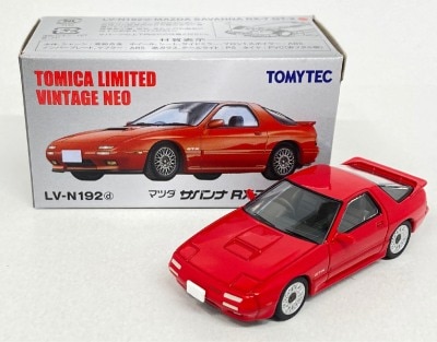 トミーテック TOMICA LIMITED VINTAGE NEO マツダ サバンナ RX-7 GT-X (90年式）(赤) LV-N192d