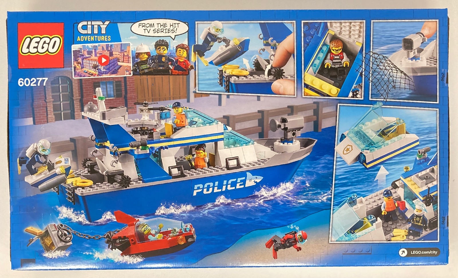 Lego CITY 60277 PATROL BOAT) 60277 | Mandarake Online Shop