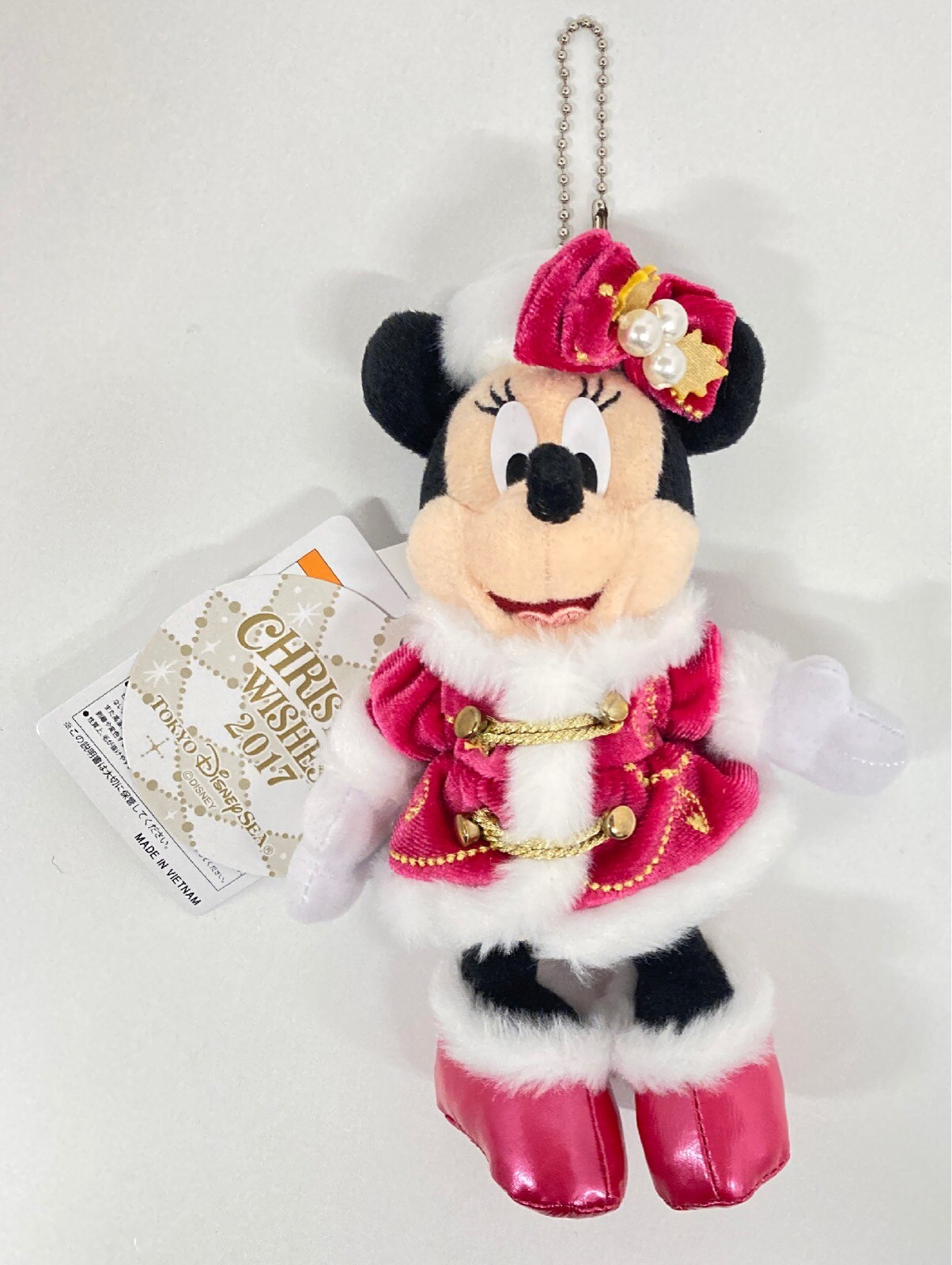 Christmas minnie outlet mouse soft toy