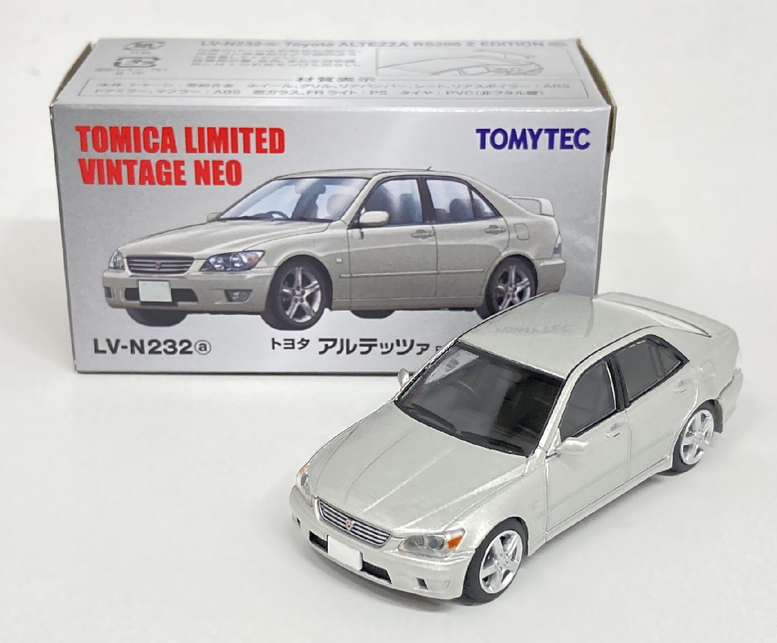 トミーテック TOMICA LIMITED VINTAGE NEO トヨタ アルテッツァ RS200 ...