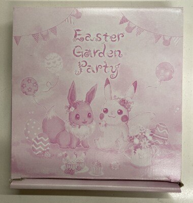 Pokemon Center Plate Easter garden Party Pokemon Pikachu and Eevee Pattern MANDARAKE