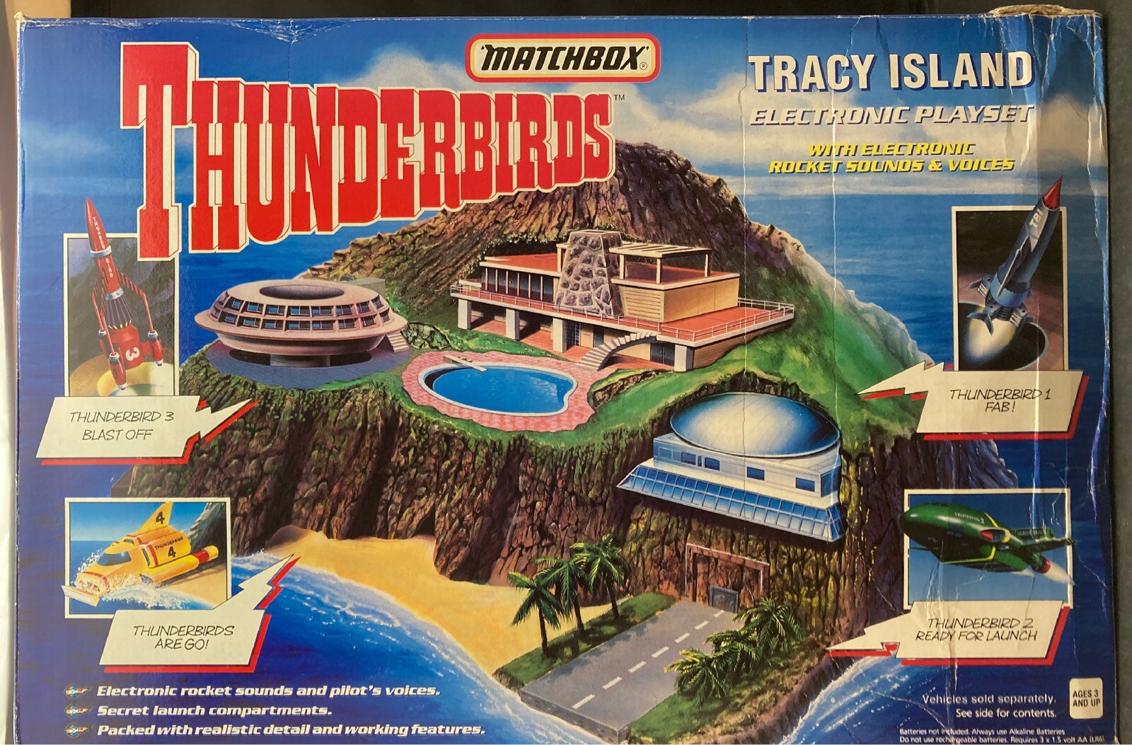 レア] サンダーバード Tracy Island Electronic set | www