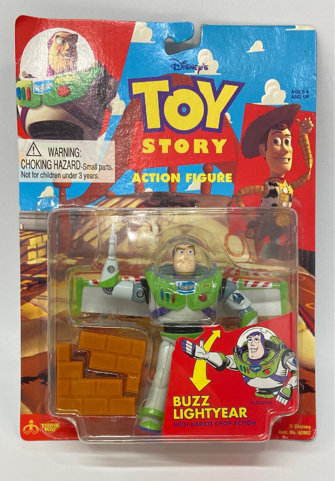 Buzz lightyear karate cheap chop action figure