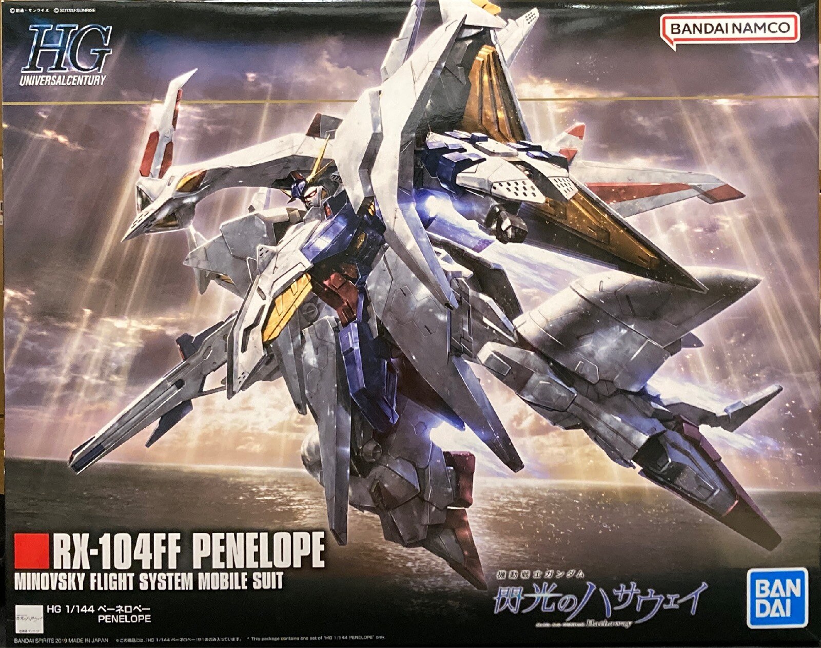 送140】1円～未組立 バンダイ 1/144 ペーネロペー HGUC 「機動