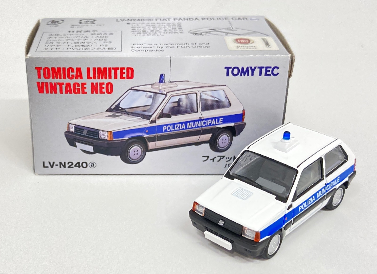 TOMYTEC TOMICA LIMITED VINTAGE NEO フィアット パンダ (パトカー ...
