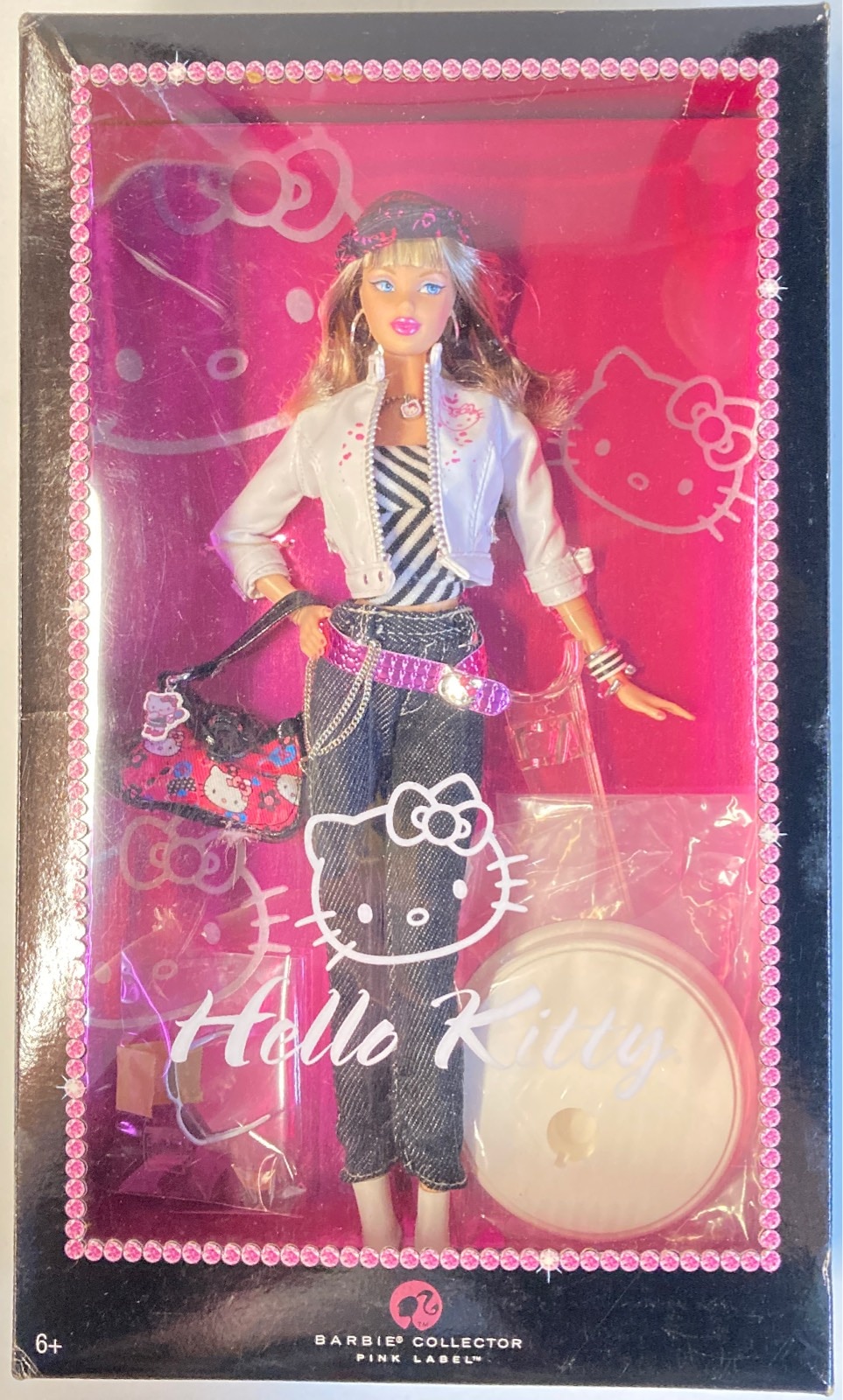 バービー Barbie ハローキティ Hello Kitty ピンクラベル