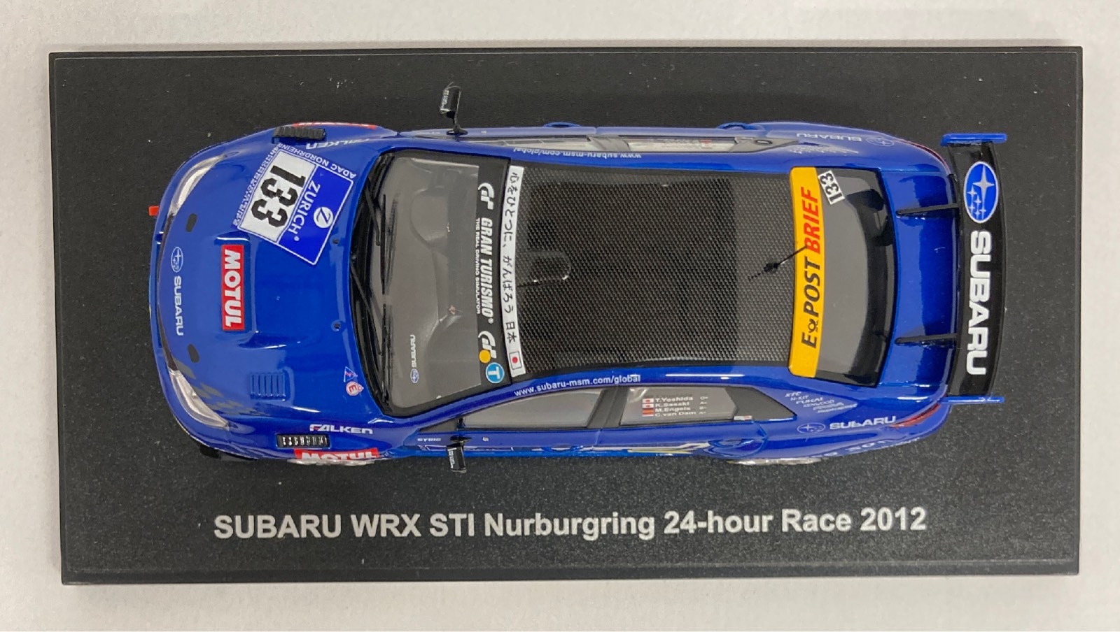 1/43 EBBRO SUBARU WRX STI Nurburgring 24-hour Race 2012 (No.133) 44989 |  MANDARAKE 在线商店
