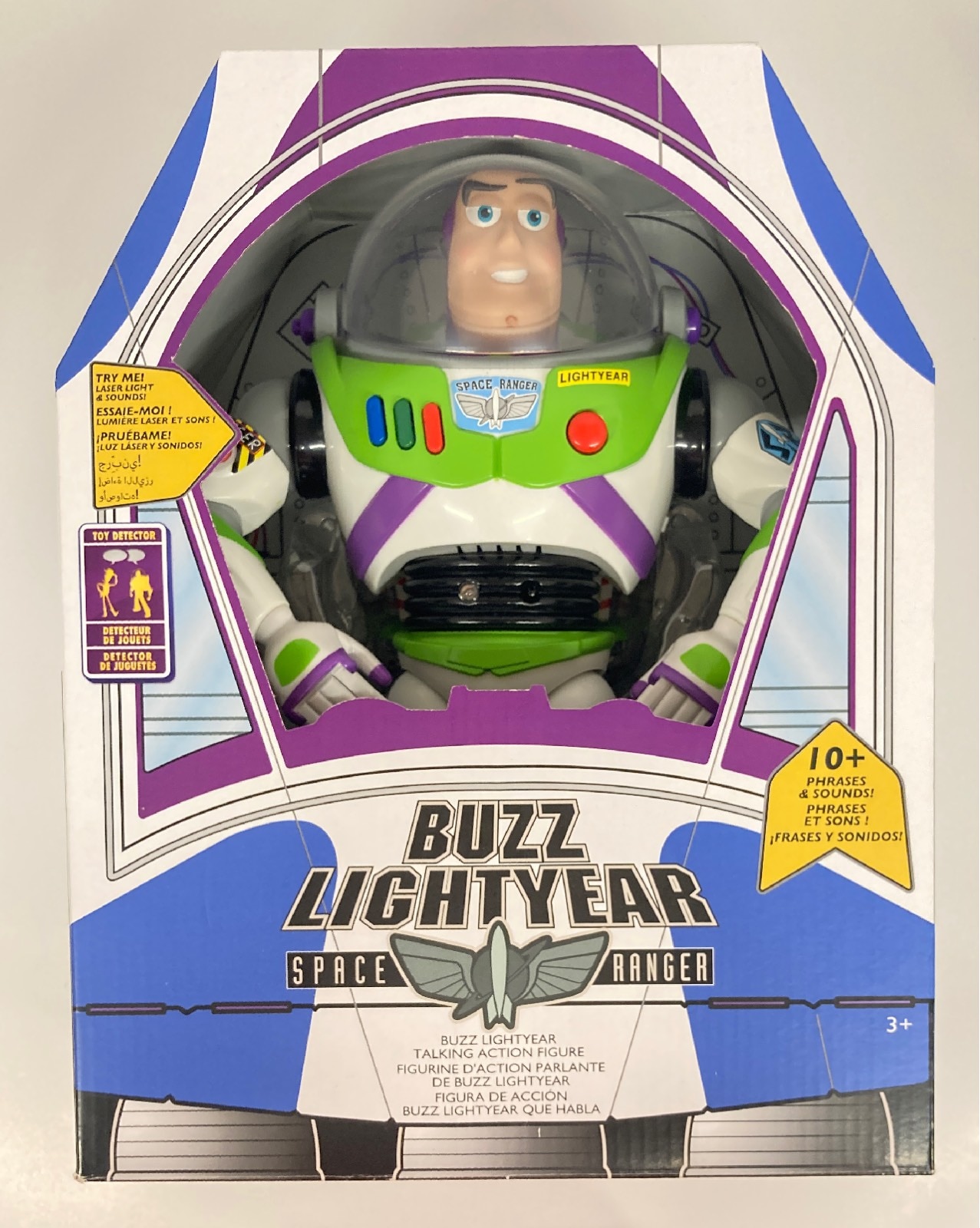 Disney store buzz lightyear 2025 talking action figure