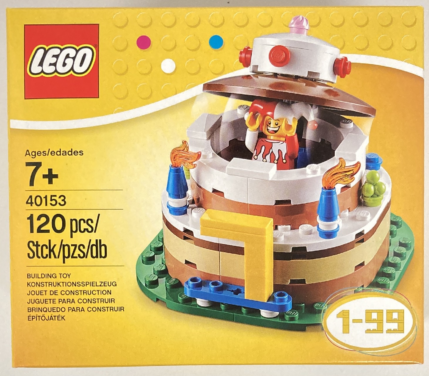 Lego 40153 BIRTHDAY DECORATION CAKE SET 40153 Mandarake Online