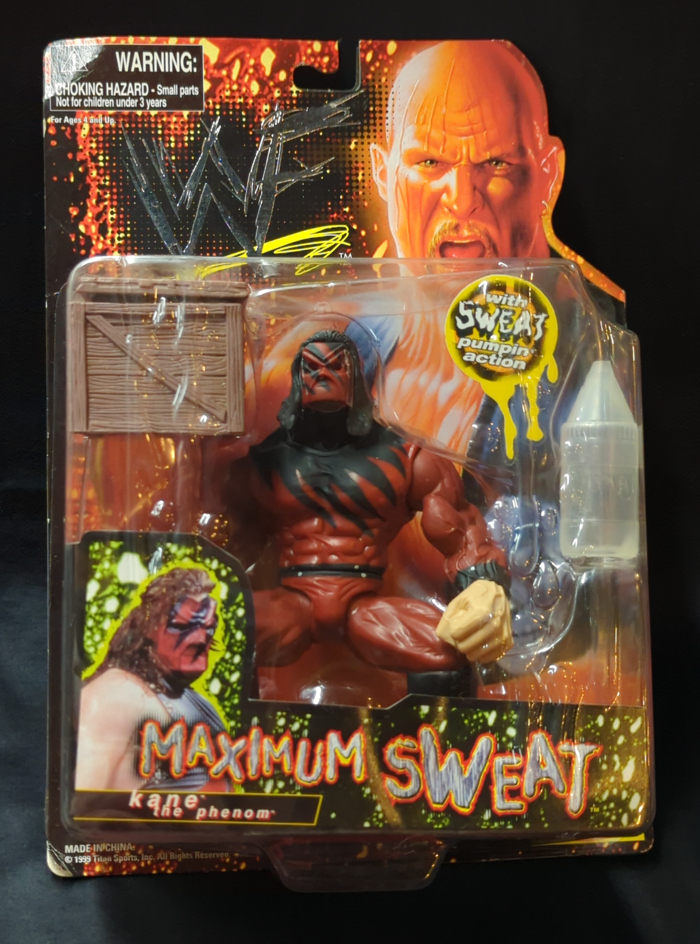 Tsukuda Original WWF Maximum Sweat serie JAKKS Pacific Kane with