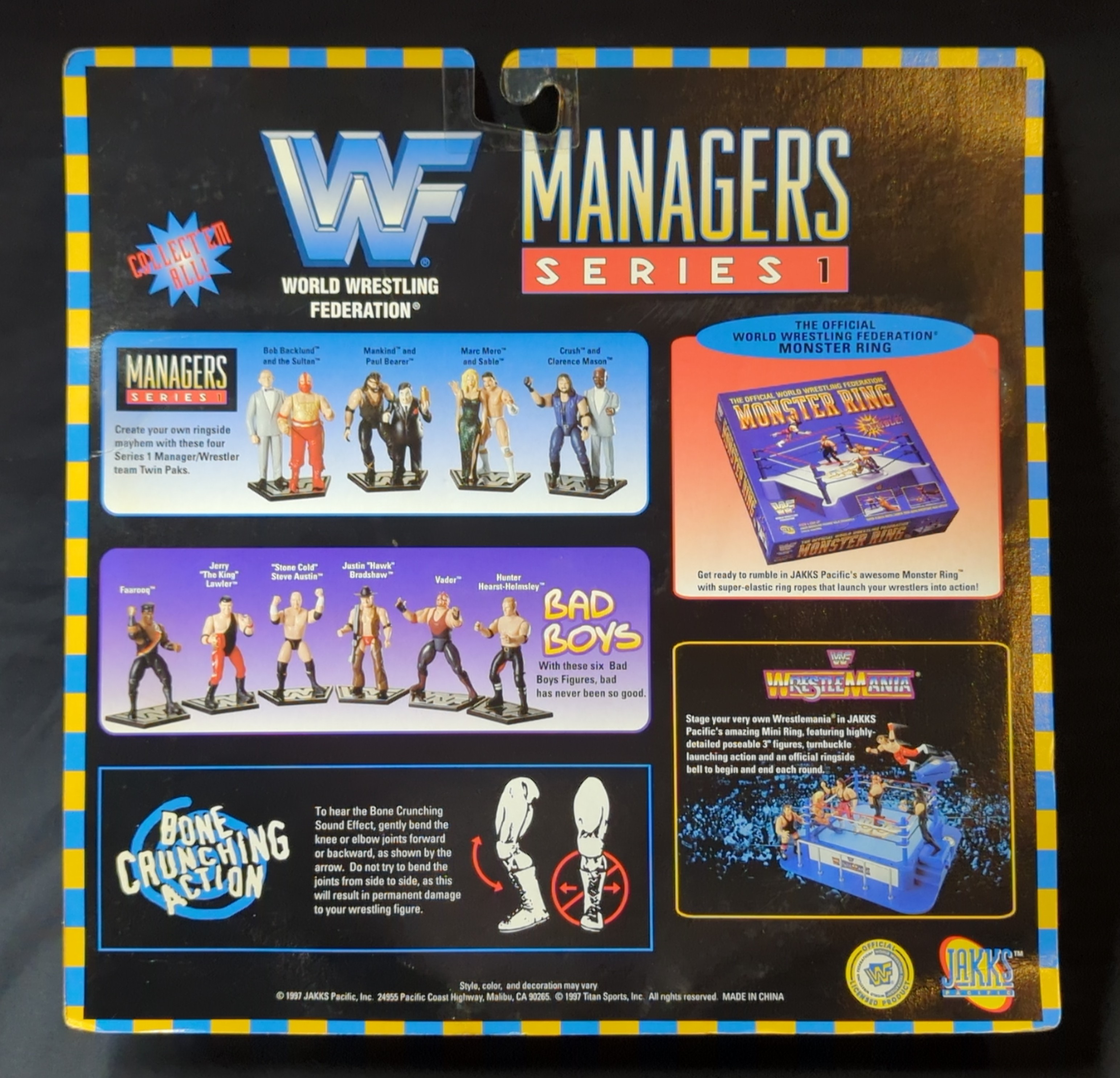 Jakks pacific wwf series 1 deals