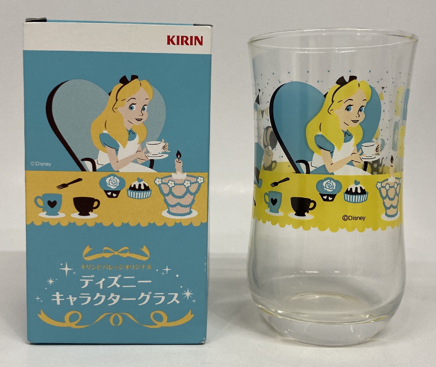 Kirin ディズニーキャラクターグラス ふしぎの国のアリス 非売品 まんだらけ Mandarake